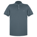 Camisa Polo Tática com Brasão Bordado Cinza